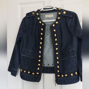 Michael Kors studded jean jacket